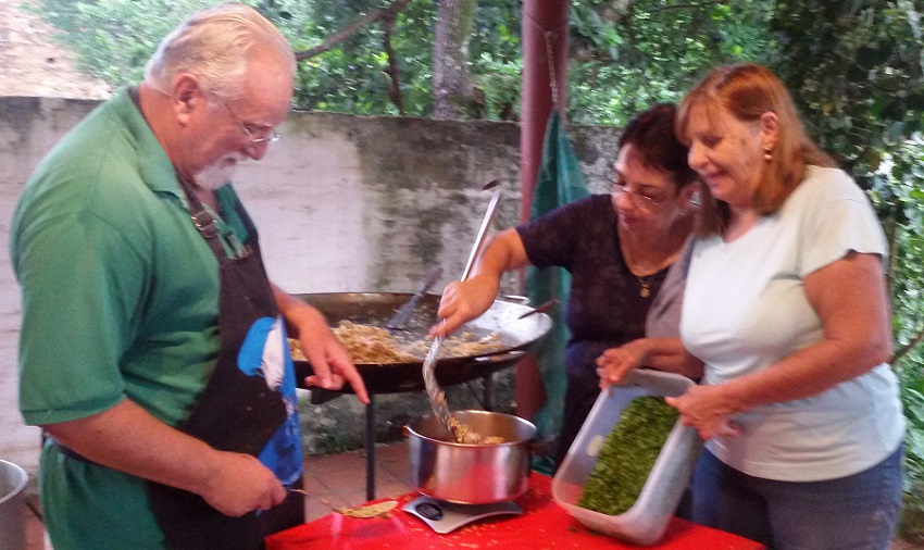 A pleno trabajo