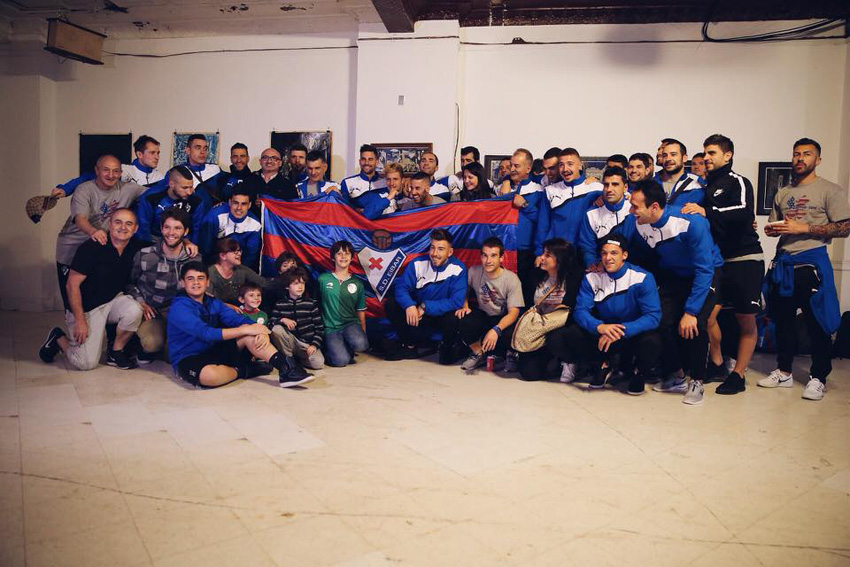 El Eibar en Eusko Etxea de Nueva York