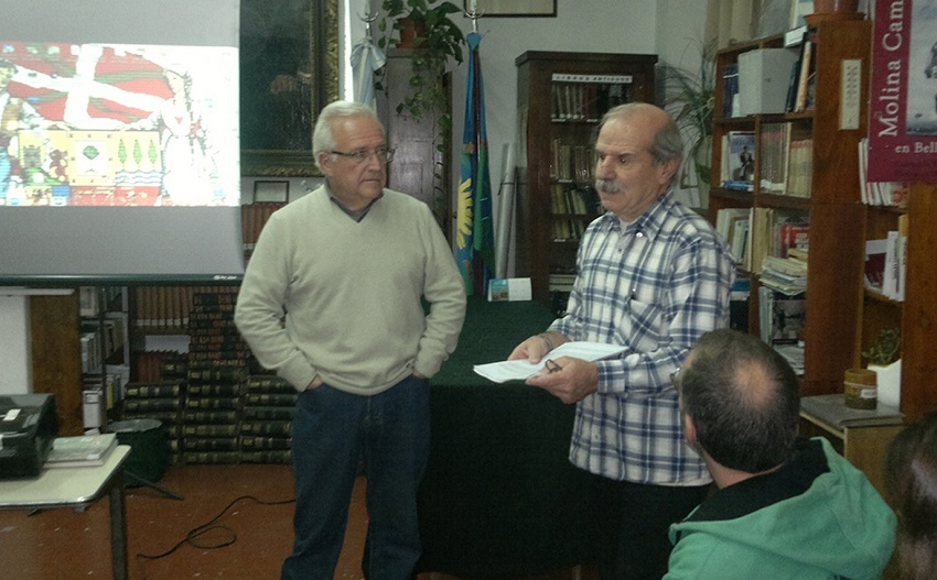 La Asociación Askatasunaren Bidea recibió un reconocimiento de la Municipalidad de San Miguel por su Ciclo de Cine Vasco