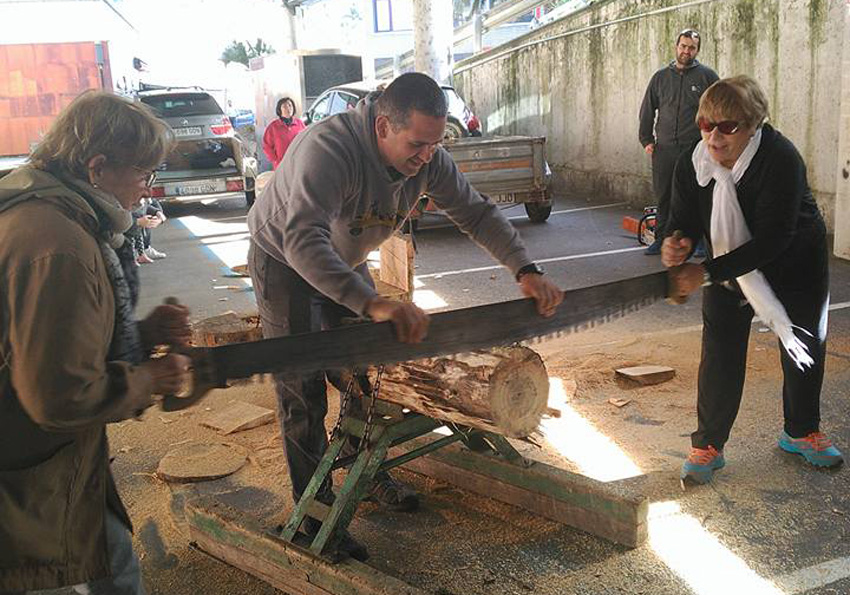 Wood choppers from Saladillo