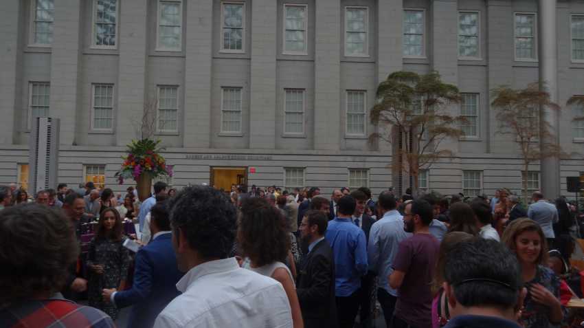 Reception at the National Portrait Gallery