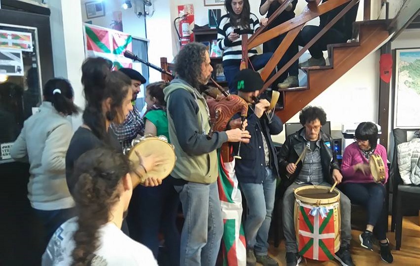 All the instruments played Basque music