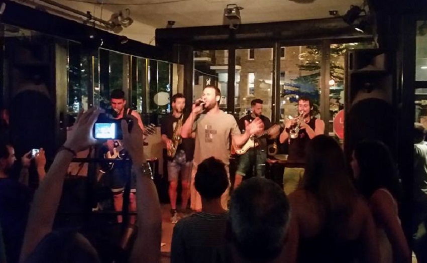 Concierto de Xutik en el 20º Anniversario de Euskaldunak Québec (foto Quebec CV)