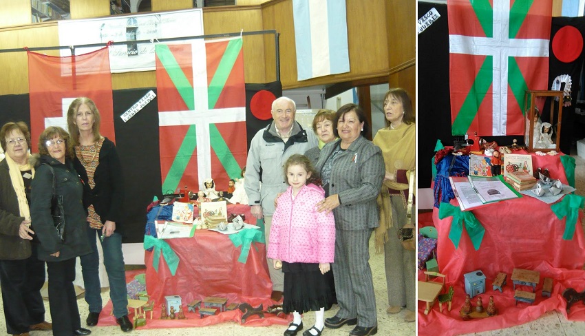 Participación del grupo Euskal Juárez de la localidad de Benito Juárez en la celebración del Día del Inmigrante 2016