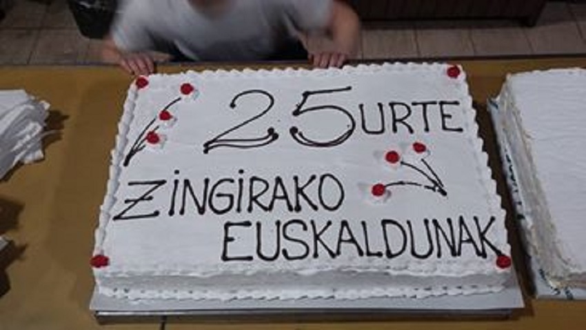 25th Anniversary of the Zingirako Euskaldunak Basque Club