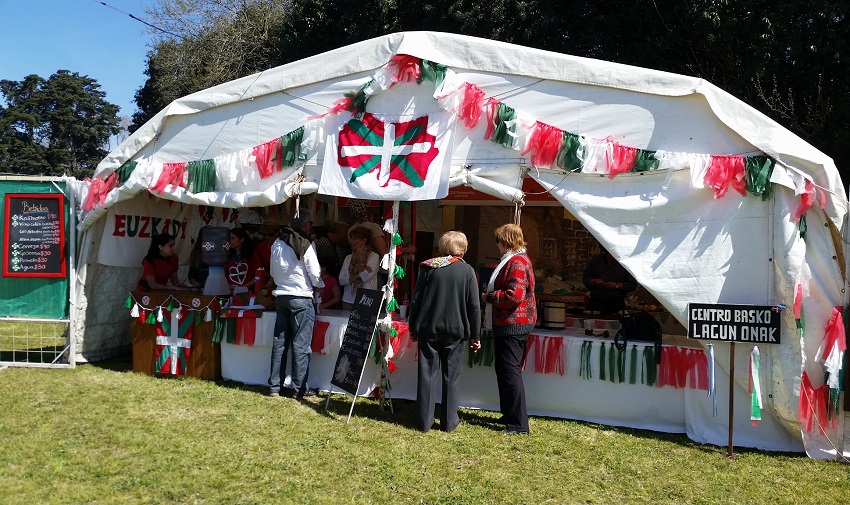 Lagun Onak’s stand at the Rural Exhibition in Pergamino