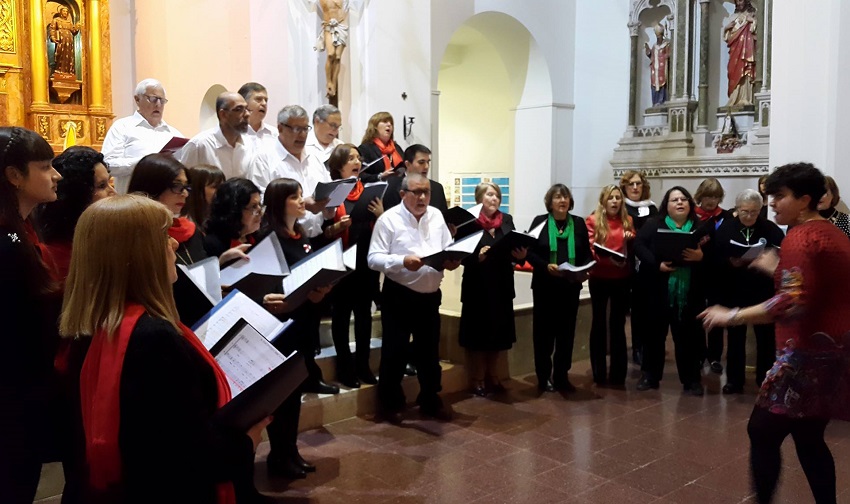 Para celebrar el 25º aniversario de la Casa de Cultura Vasca, los arrecifeños organizaron un Encuentro de Coros el pasado 24 de septiembre