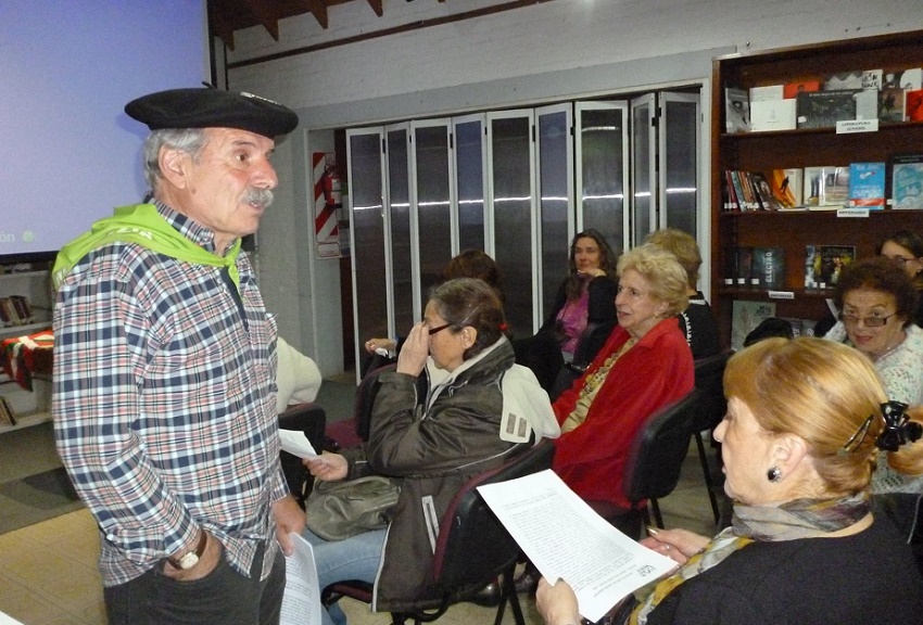 Carlos Gabilondo, creator and coordinator of the Traveling Basque Film Series