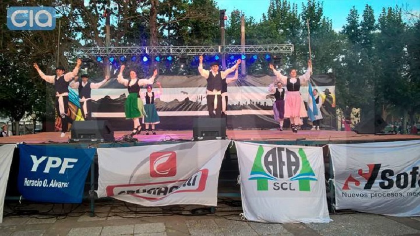 Basque dance at the Festival of Communities in Armstrong