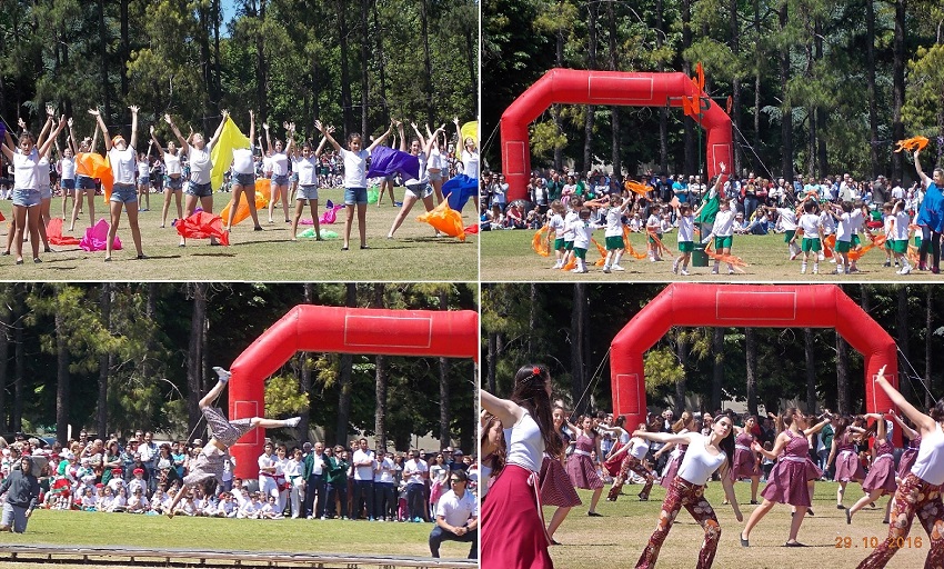 Exhibición de deportes