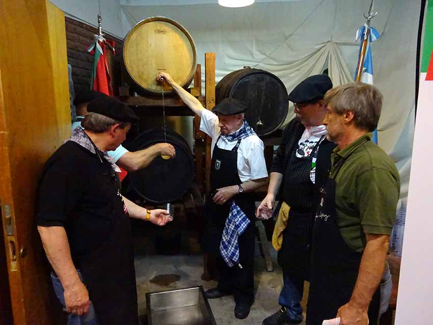 Basque cider made in Argentina