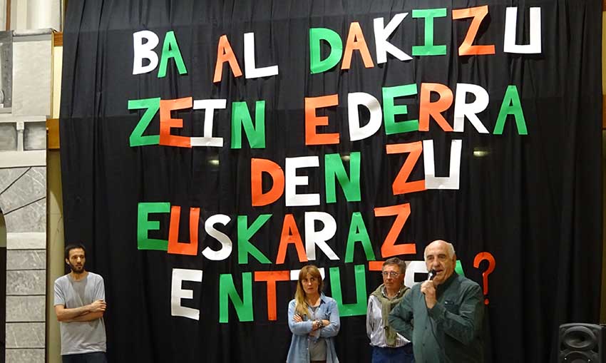 Sharing the Basque language