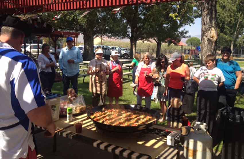 A Santa Rosa Basque Club picnic in Paradise Valley