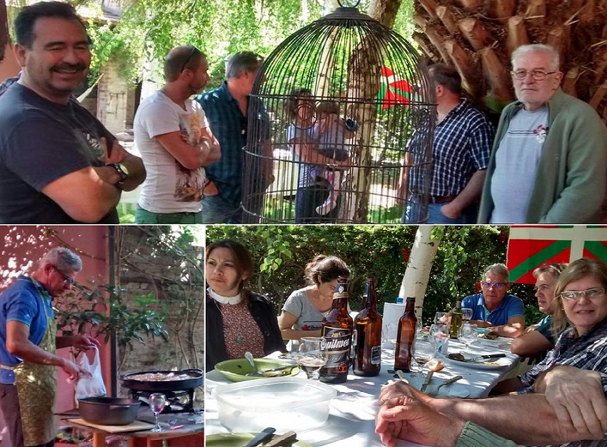 Recreo en la confluencia de los ríos Neuquén y Limay