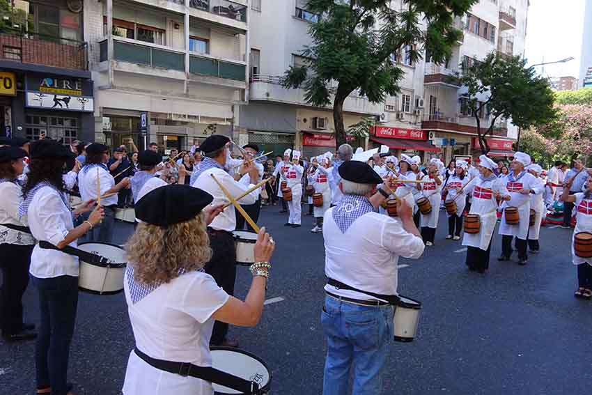 Danborrada Donostia style