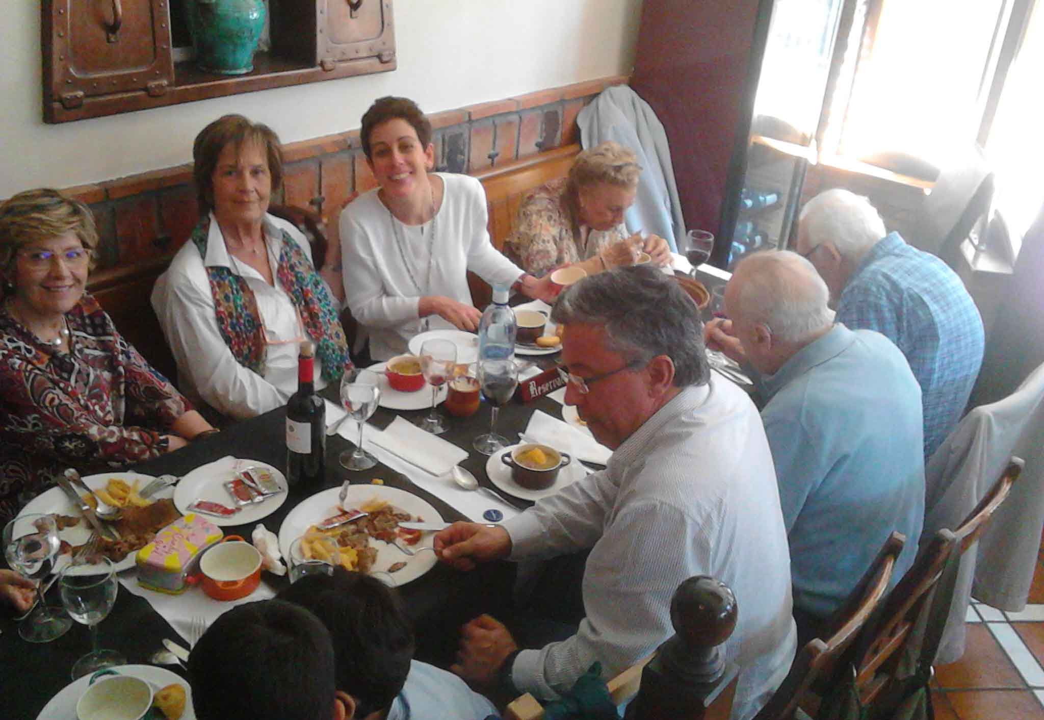 Familias y homenajeados