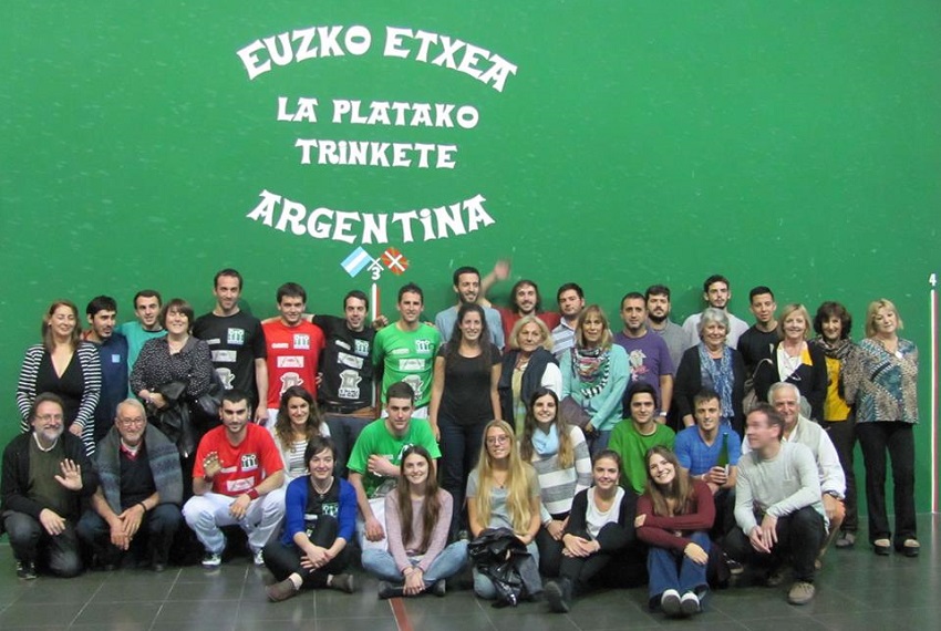 At the Euzko Etxea Basque Club in La Plata