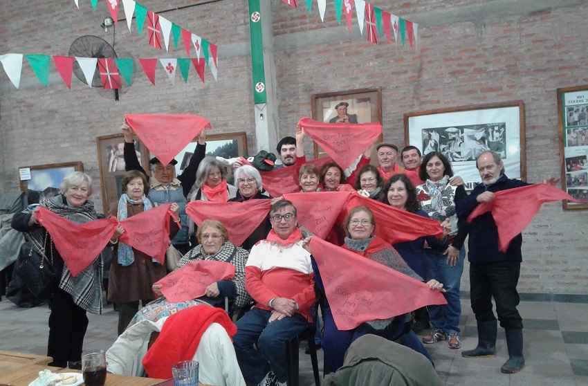Pañuelos rojos de Gral. Rodríguez