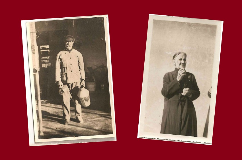 Great-grandparents Juana Segundo Eguiazu and Manuel Alejo Eguiazu, who had a dairy in Victoria 