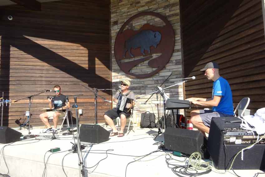 Xabi Aburruzaga and his band