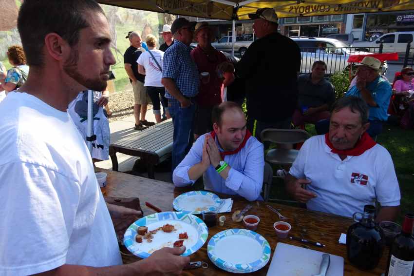 Lukainka-odolki-txorizo competition jury