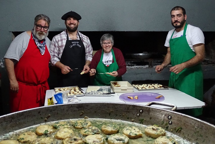 Attendees from Nicolas were in the kitchen