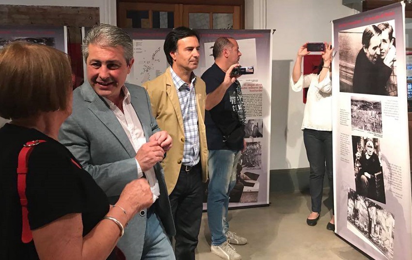 Inauguración de la muestra 'Gernika 80 años' en la Noche de los Museos de Pergamino