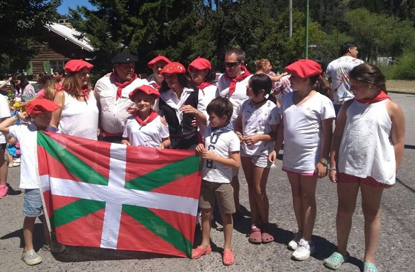 The Euskal Txokoa at the 120th anniversary of San Martin de los Andes