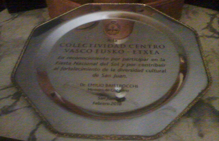 Plato recordatorio