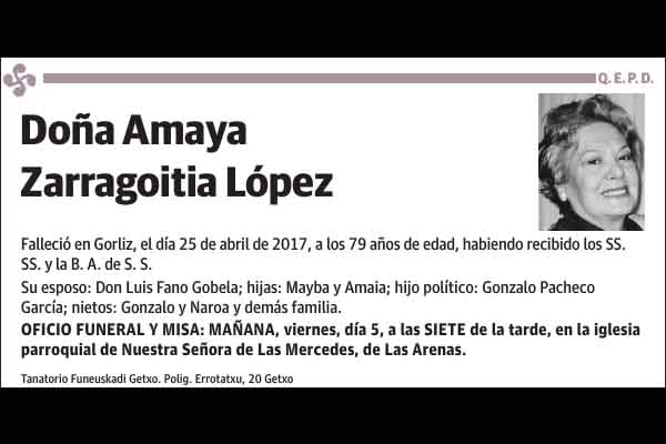Amaya Zarragoitia López
