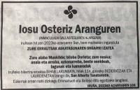 Iosu Osteriz Aranguren