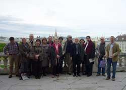 Varios de los miembros participantes en el encuentro de Viena, Austria (foto EuskalMuseoa)