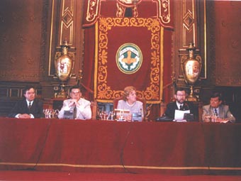 Acto de la RSBAP en la Diputación Foral de Gipuzkoa