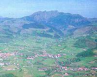 Vista general del Valle de Oiartzun.
