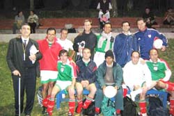 El Centro Vasco de fútbol tras un encuentro anterior