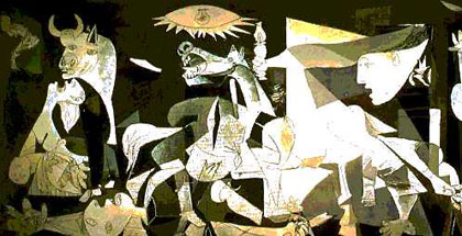 El cuadro Guernica, pintado por Pablo Picasso