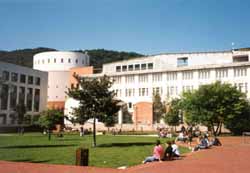 Vista parcial del campus de Ibaeta de la Universidad del País Vasco (UPV-EHU)