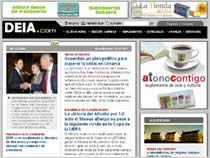 Portada de la nueva página web