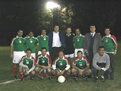 El equipo del Centro Vasco de México DF (foto JAG)