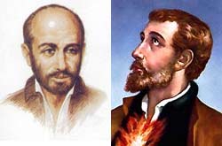 San Ignacio de Loyola y San Francisco Javier
