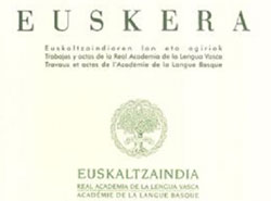 La nueva Junta Directiva de Euskaltzaindia: Andrés Iñigo, Jose Luis Lizundia, Xabier Kintana, Andrés Urrutia, Beñat Oihartzabal y Henrike Knörr (foto erabili.com)