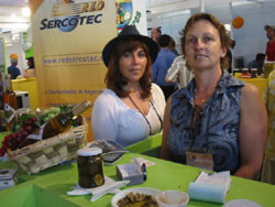 Uno de los stands de la Expo (foto INDAP)