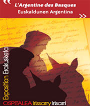 Cartel de la exposición 'Euskaldunen Argentina'