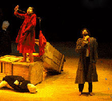 Antzerkiola Imajinarioa, colectivo teatral bilbaíno, presentará su obra de teatro 'Ezequiel' (foto AI) 