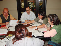 Clase de Euskera de Euskaltzaleak en Buenos Aires (foto euskalkultura.com)