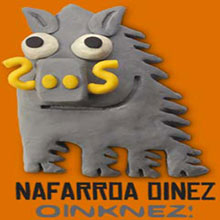 Un jabalí es el logo de Nafarroa Oinez 2005