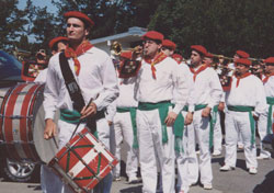 Actuación de la klika del San Francisco Basque Club (foto SFBC)