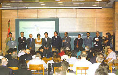 Presentación del Plan de Acción Institucional en el Congreso Mundial de Colectividades Vascas 2003
