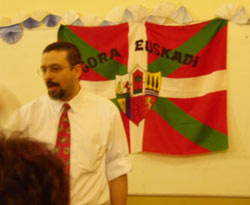 Damian Cebey, presidente del CV de San Nicolás