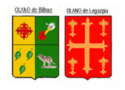 Distintos escudos de un mismo apellido vasco